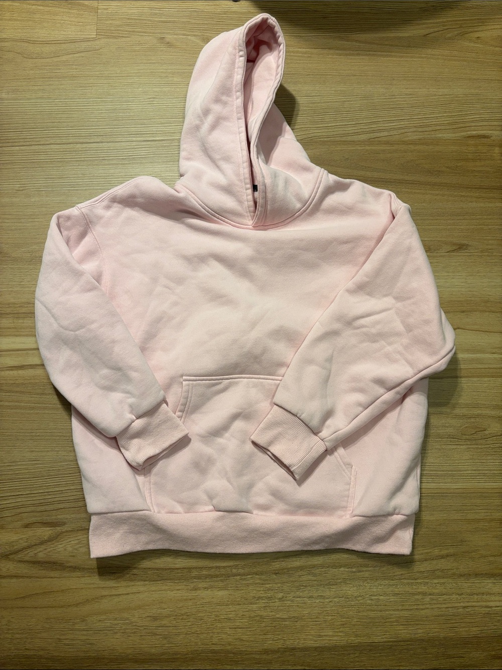 Women's Light Pink Pullover Hoodie